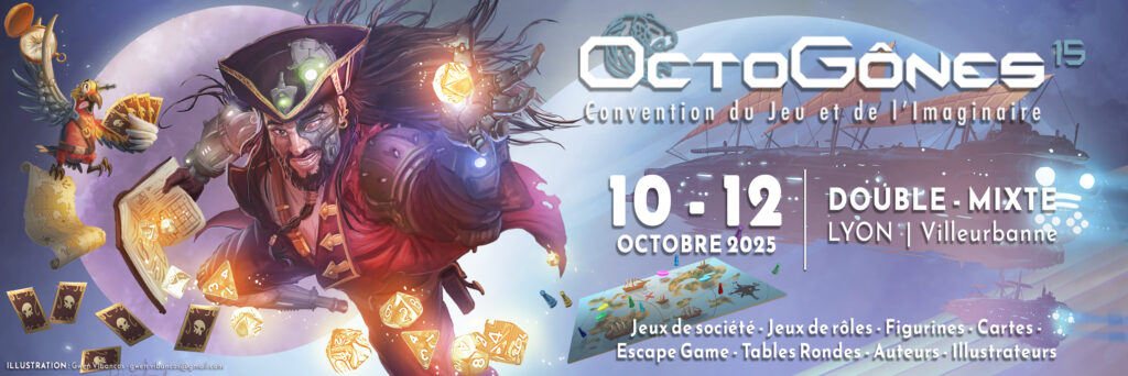 affiche convention octogones 2025